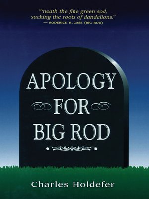 cover image of Apology for Big Rod